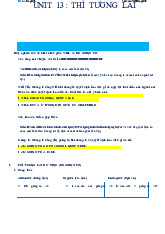 Unit 13 Các thì tương lai môn English| Trường Đại học Kinh Tế Quốc Dân