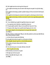 Trắc nghiệm ôn tập kiến thức cơ bản | Kinh tế chính trị Mác - Lênin | Đại học Tôn Đức Thắng