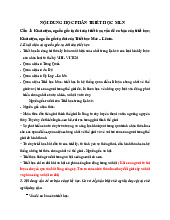 Khái niệm, nguồn gốc ra đời của triết học, vấn đề cơ bản của triết học; Khái niệm, nguồn gốc ra đời của Triết học Mác – Lênin.