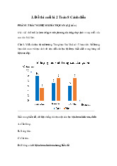 Đề thi học kỳ 2 môn Toán lớp 8 năm học 2024 - 2025 | Bộ sách Cánh diều