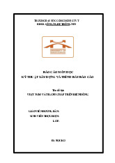 Báo cáo đề tài Việt Nam và tranh chấp trên biển đông môn Kỹ thuật xây dựng và trình bày báo cáo | Đại học Công nghệ Giao thông vận tải