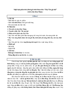 Phân tích, đánh giá Xúy Vân giả dại (Trích chèo Kim Nham) Ngữ Văn 10 sách Kết Nối Tri Thức