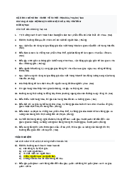 Trắc nghiệm Chương 4 Kinh tế vi mô | Trường Đại học Mở Thành phố Hồ Chí Minh