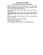 Bài Tập Tổng Hợp môn Thống kê trong kinh tế và kinh doanh | Trường Đại học Kinh tế Quốc dân