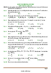 10 đề ôn tập cuối học kì 1 Toán 10 CTST cấu trúc trắc nghiệm mới