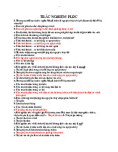 Trắc nghiệm ôn tập thực hành | Môn Pháp luật đại cương - Học viện Hành chính Quốc gia