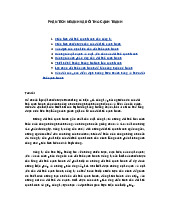 Phân Tích Ngành và Đối Thủ Cạnh Tranh - Nâng Cao Chiến Lược Marketing | Môn Quản trị chiến lược trong kinh doanh - Đại học Ngoại Thương