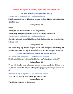 Soạn bài Những cái nhìn hạn hẹp | Ngữ Văn 7 Chân Trời Sáng Tạo tập 1 (Chi tiết)