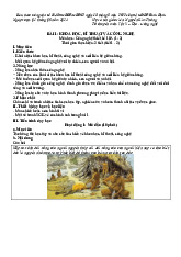 Giáo án Bài 1: khoa học, Kĩ thuật và Công nghệ | Công Nghệ 10 sách Cánh Diều