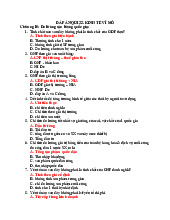 Đề cương môn kinh tế vĩ mô– khoa học  Trường Đại học bách khoa - Đại học đà nẵng.