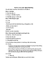 Báo cáo học phần DMKT: Chiến dịch Coca Cola và đánh giá hiệu quả | Trường Đại học Công nghệ thông tin và Truyền thông Việt Hàn, Đại học Đà Nẵng