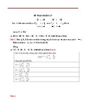 Đề tham khảo ôn tập môn toán cao cấp | Đại học Kinh tế Thành phố Hồ Chí Minh