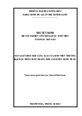 [TÀI LIỆU] Năng lực đổi mới sáng tạo của sinh viên trường đại học Hồng Đức trong bối cảnh nền kinh tế số
