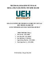 Báo cáo về tình hình thương mại điện tử Việt Nam môn Thương mại điện tử | Đại học Kinh tế Thành phố Hồ Chí Minh