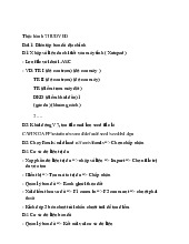 Bài tập thực hành cách dùng V7 môn Tin học đại cương   | Học viện Nông nghiệp Việt Nam