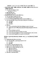 Đề cương môn Luật hành chính - Trường Đại học lao động -  xã hội.