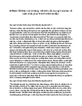 Đề bài: Viết đoạn văn (khoảng 150 chữ) nêu suy nghĩ của bạn về cách khắc phục “thói Khơ-lét-xta-cốp”.| Văn mẫu lớp 12