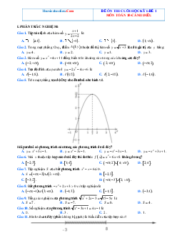 Bộ đề thi HK1 Toán 10 Cánh diều (có đáp án)