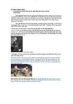 Tài liệu tham khảo môn Mỹ thuật hiện thực