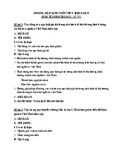 Hướng dẫn sinh viên viết tiểu luận môn Kinh tế chính trị | Trường đại học Mở Hà Nội