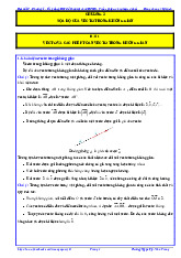 Trắc nghiệm và tự luận chủ đề vectơ và các phép toán vectơ trong không gian