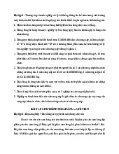 Bài tập chương 3,4,5 - môn kinh tế tài chính