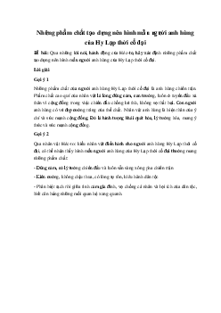 Những phẩm chất tạo dựng nên hình mẫu người anh hùng của Hy Lạp thời cổ đại