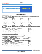 đề 1 - nothing môn Tiếng Anh  | Học viện Nông nghiệp Việt Nam