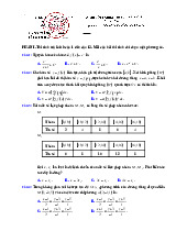 Đề Minh Họa Tốt Nghiệp THPT 2025 Môn Toán Bộ Giáo Dục Giải Chi Tiết