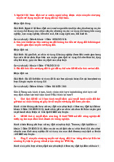 Nhận định Đất đai - Đề cương Luật Đất đai