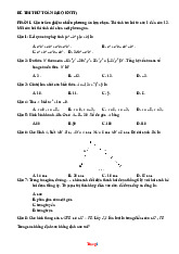 Ôn tập thi cuối kì 1 Toán 8 kết nối tri thức