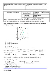 Đề cương môn giải tích 2- Trường Đại học bách khoa - Đại học đà nẵng.