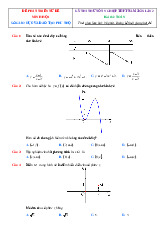Đề thi thử tốt nghiệp 2025 môn Toán Sở GD Phú Thọ lần 2 giải chi tiết