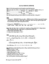 Các dạng bài tập  Môn Kinh tế chính trị | Trường đại học Mở Hà Nội