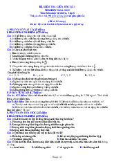Đề kiểm tra giữa học kì 1 năm học 2024 - 2025  môn: Khoa học tự nhiên - lớp 8