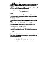 Ktpt - Tổng quan về Thu nhập quốc dân, sử dụng và bình quân đầu người