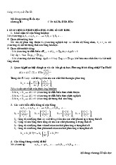 Chương II: Cân bằng hóa học | Bài giảng môn Hóa lý | Đại học Bách khoa hà nội