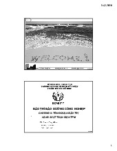 Tài liệu Bảo trì - bảo dưỡng trong công nghiệp p1