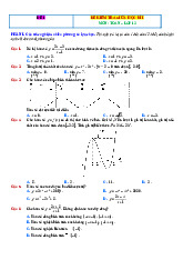 Bộ 10 Đề Kiểm Tra Giữa Học Kỳ 1 Toán 12 Năm 2025-2026 Có Lời Giải Chi Tiết