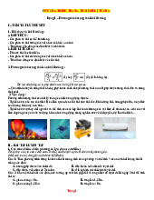 Các Dạng Toán Bài Phương Trình Trạng Thái Khí Lí Tưởng Vật Lí 12 Có Lời Giải