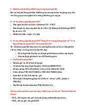 CÂU HỎI ÔN TẬP - sdbb