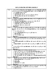 Bài tập kiểm tra kết thúc chương 5 - Triết học Mác - Lênin | Đại học Mở Thành phố Hồ Chí Minh