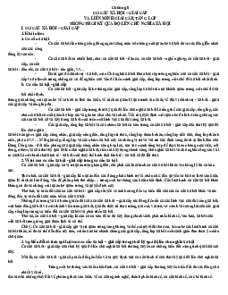 Tóm tắt chủ nghĩa xã hội khoa học chương 5