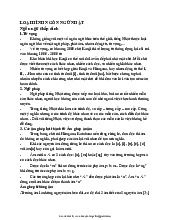 Loại hình ngôn ngữ Nhật- Trường Đại học Ngoại ngữ- Đại học Quốc gia Hà Nội