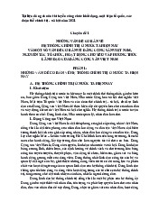 Tài liệu dùng cho ôn thi tuyển công chức khối đảng, mặt trận tổ quốc, các đoàn thể chính trị - xã hội năm 2021 | Học viện Hành chính Quốc gia