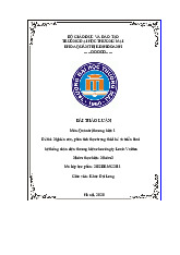 Nghiên cứu, phân tích thực trạng thiết kế và triển khai hệ thống nhận diện thương hiệu cho công ty Louis Vuitton | Bài thảo luận Quản trị thương hiệu 1