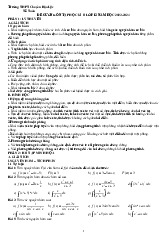 Đề cương Toán 12 học kì 2 năm 2023 – 2024 trường THPT chuyên Bảo Lộc – Lâm Đồng