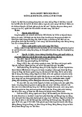 Câu hỏi ôn tập môn lịch sử đảng/ Trường đại học Nguyễn Tất Thành