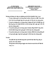 Tổng hợp đề thi lập trình nhúng | Đại học Kinh tế Kỹ thuật Công nghiệp