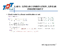 Giới thiệu Đại số tuyến tính môn Toán cao cấp | Trường Đại học Tôn Đức Thắng